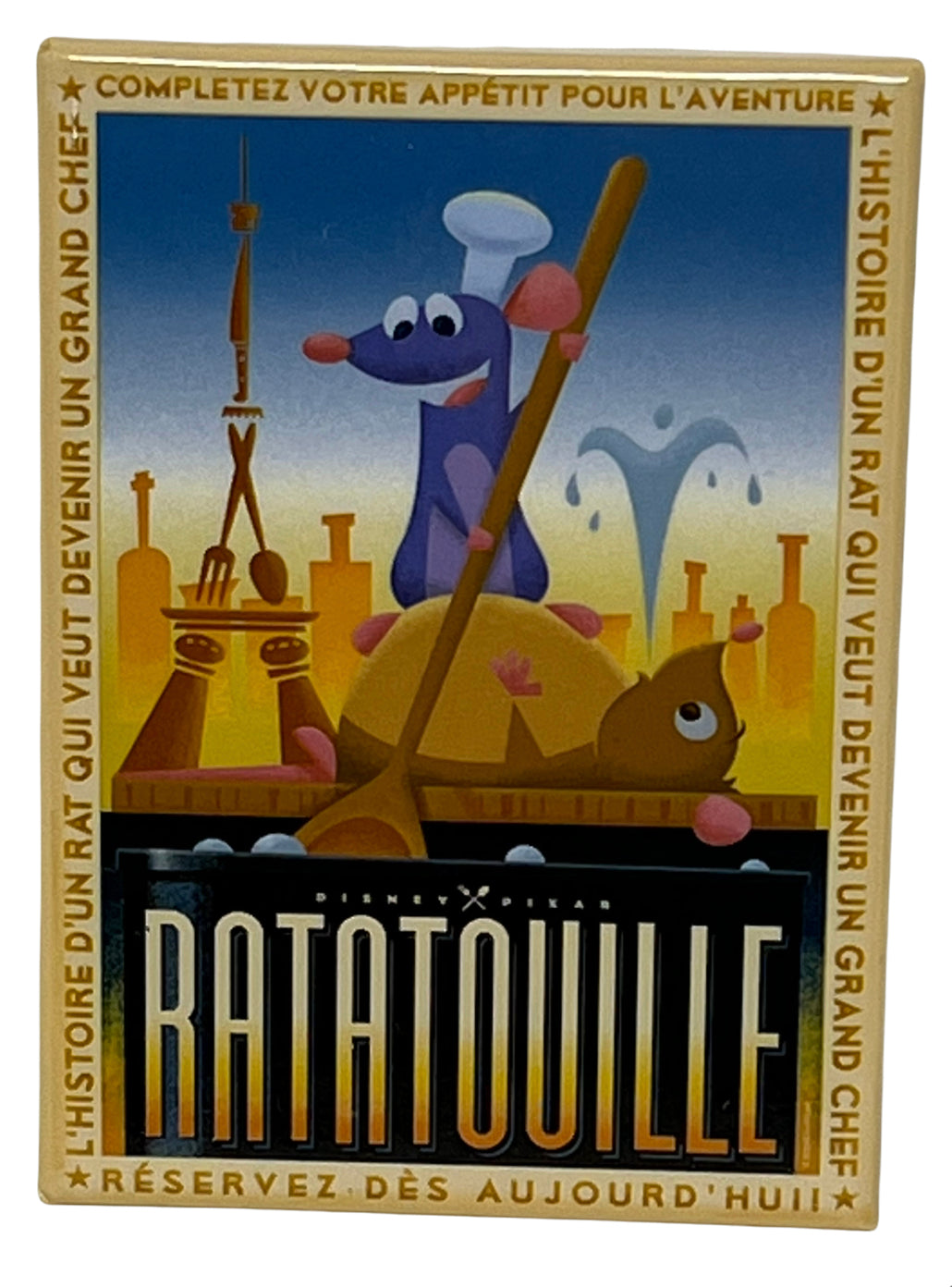 Disney Epcot Remy’s Ratatouille Adventure Magnet