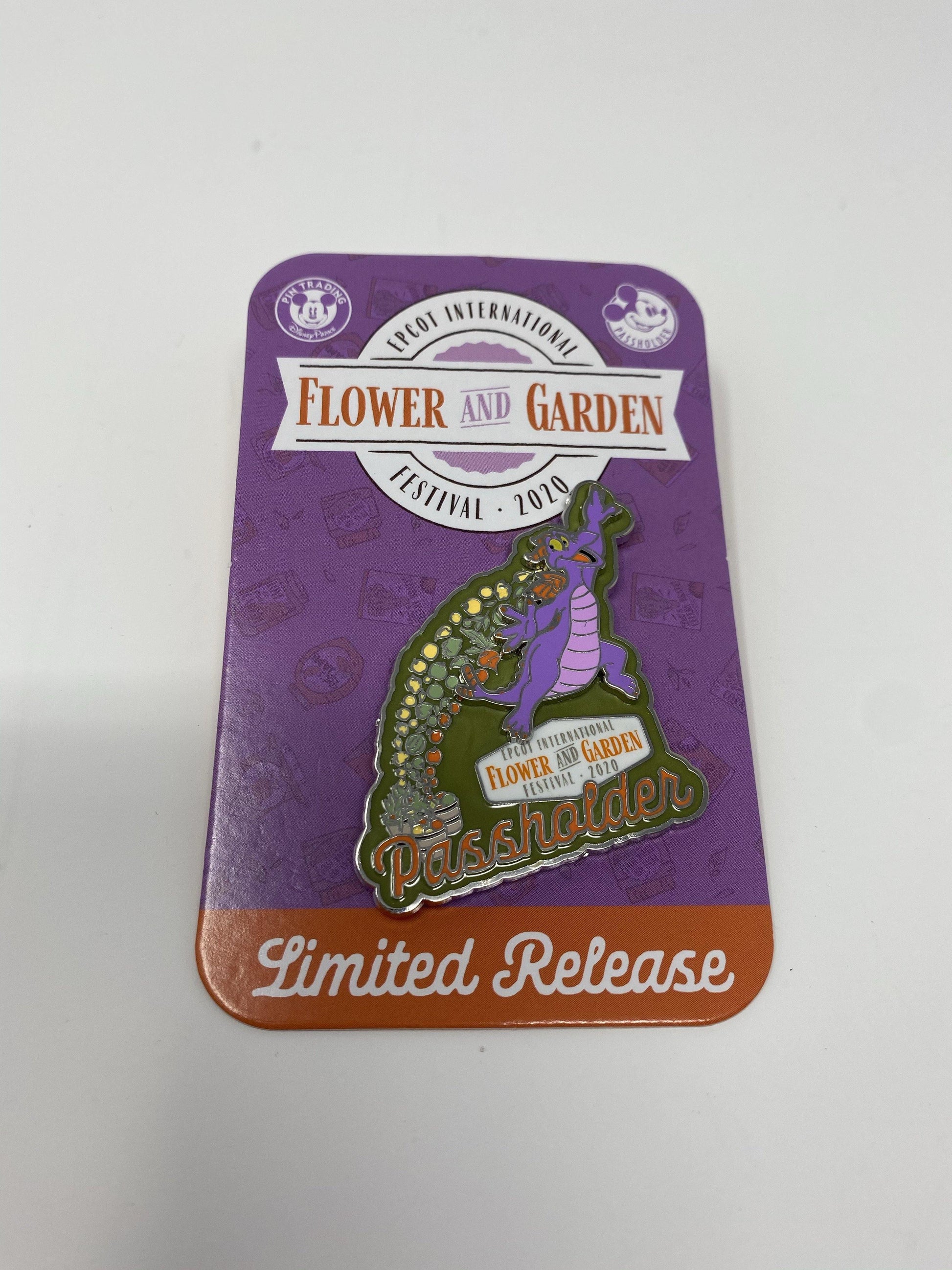 Disney Epcot 2020 Flower And Garden Festival AP Figment Pin - World of Treasures