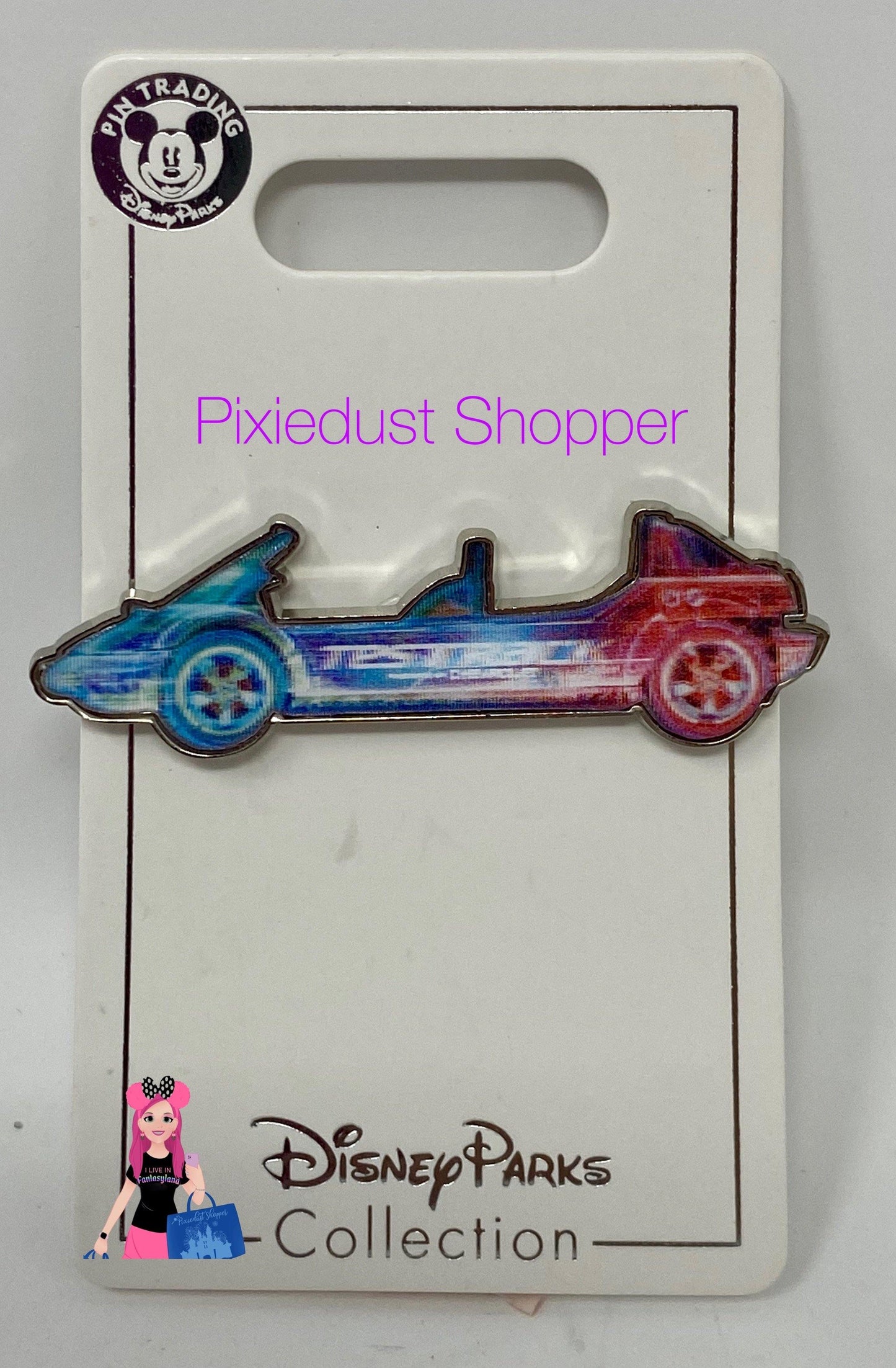 Disney Test Track Car Pin - World of Treasures