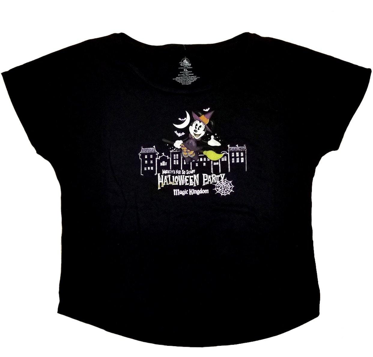 Disney Mickey’s Not So Scary Halloween Party 2019 Minnie Womens Shirt - World of Treasures