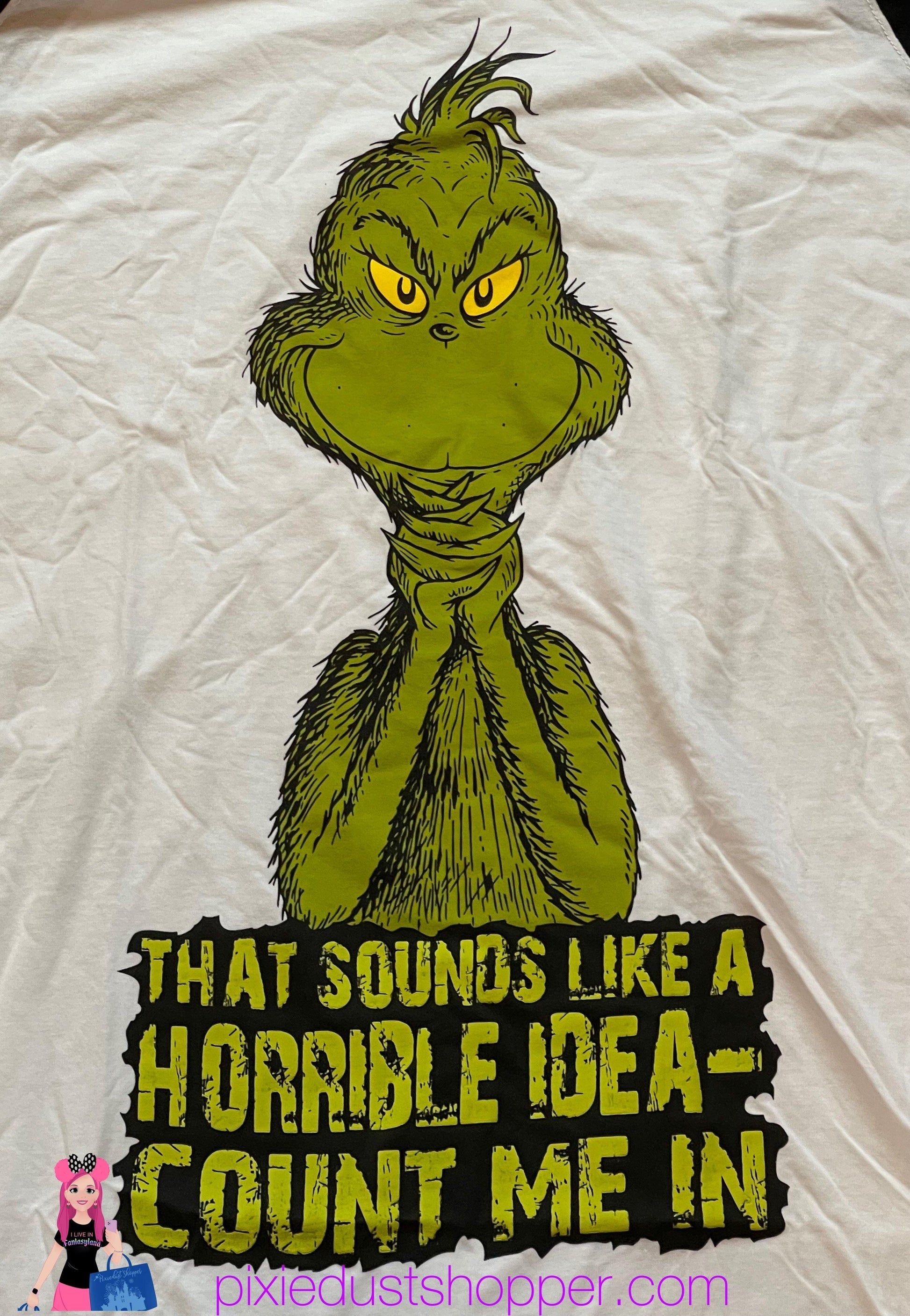 Universal Studios Grinch Count Me In Shirt - World of Treasures