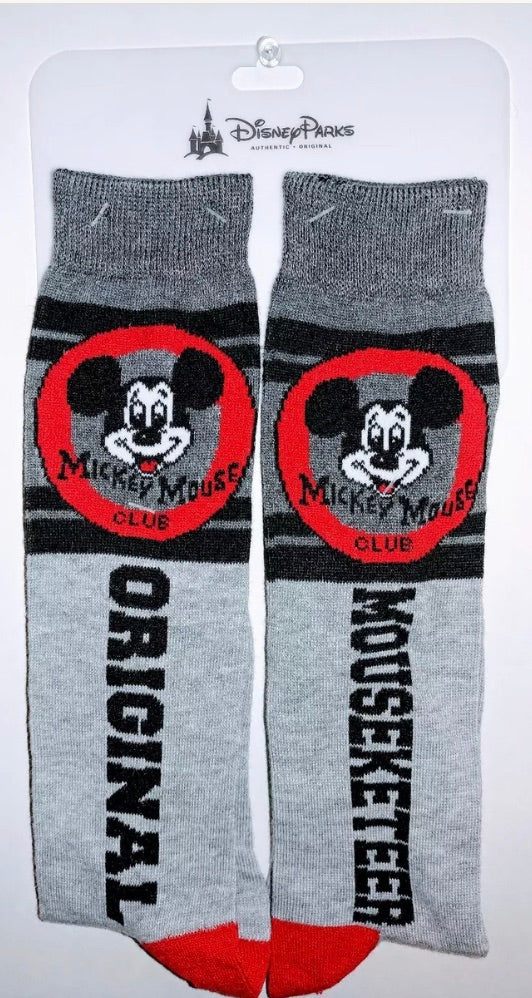 Disney Original Mouseketeer Mickey Mouse Club Socks