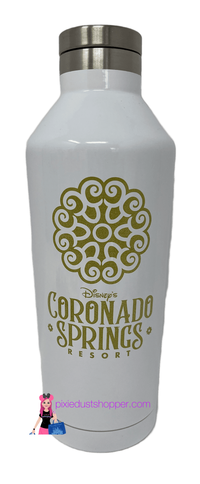 Disney Coronado Springs Stainless Water Bottle - World of Treasures