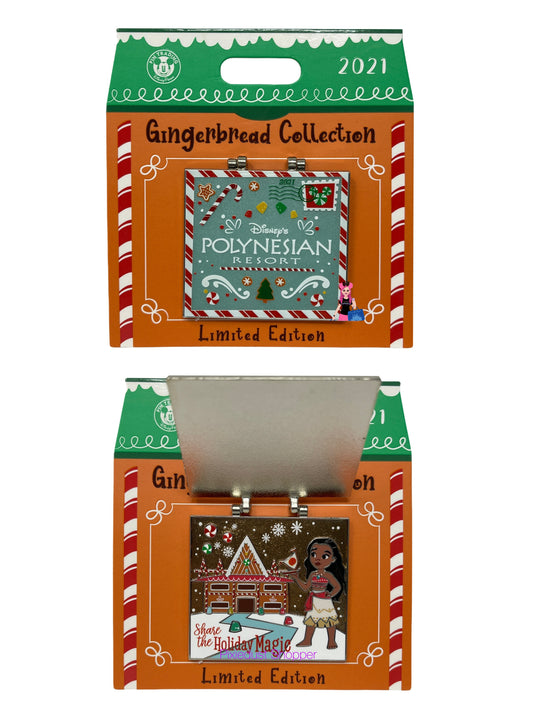 Disney’s Polynesian Resort Christmas 2021 Limited Edition Gingerbread Collection