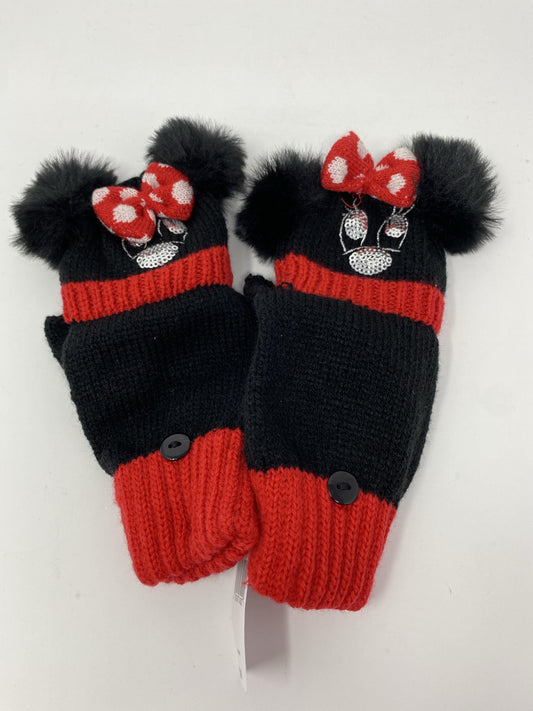 Disney Minnie Fingerless Gloves with Mitten Covers-Kids - World of Treasures