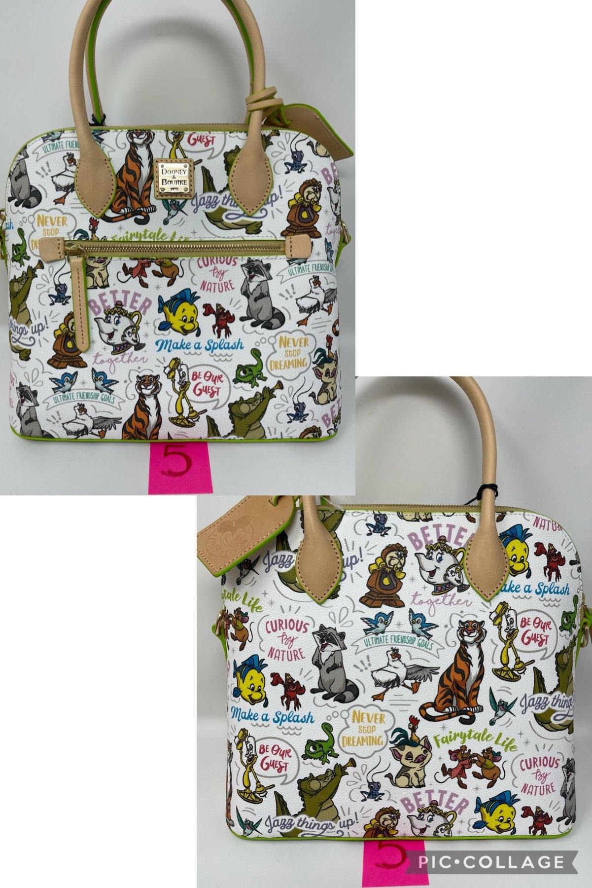 Disney Sidekicks Dooney & Bourke Satchel Crossbody Purse –Passholder - World of Treasures