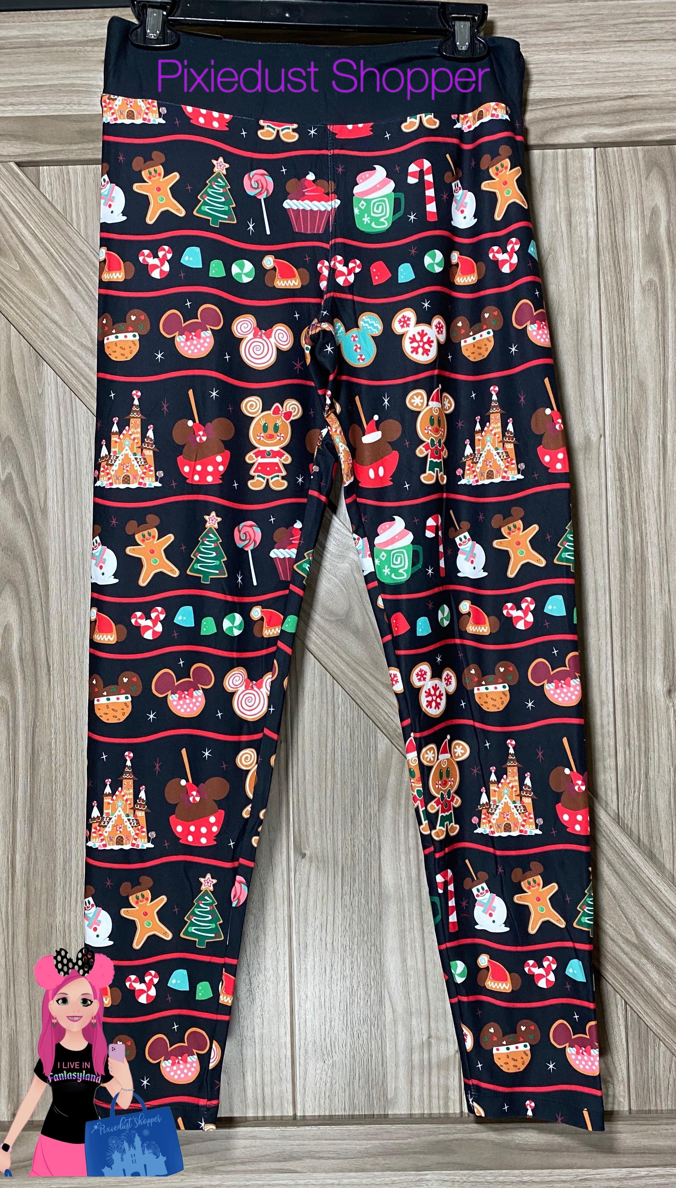 Mickey christmas leggings best sale