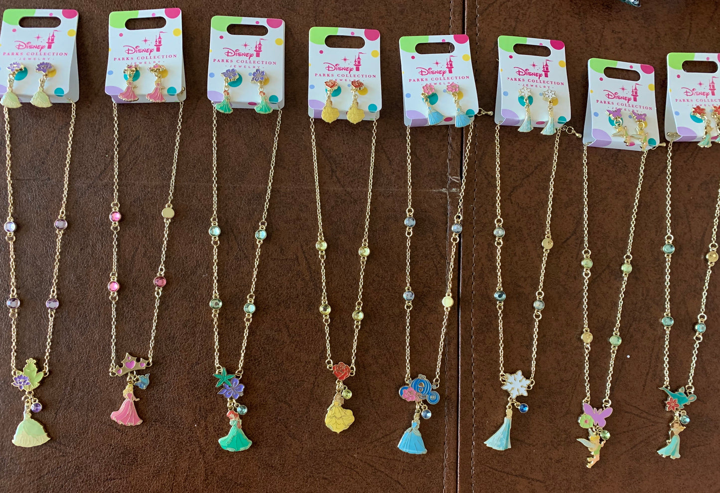 Disney Princess Earring and Necklace Set