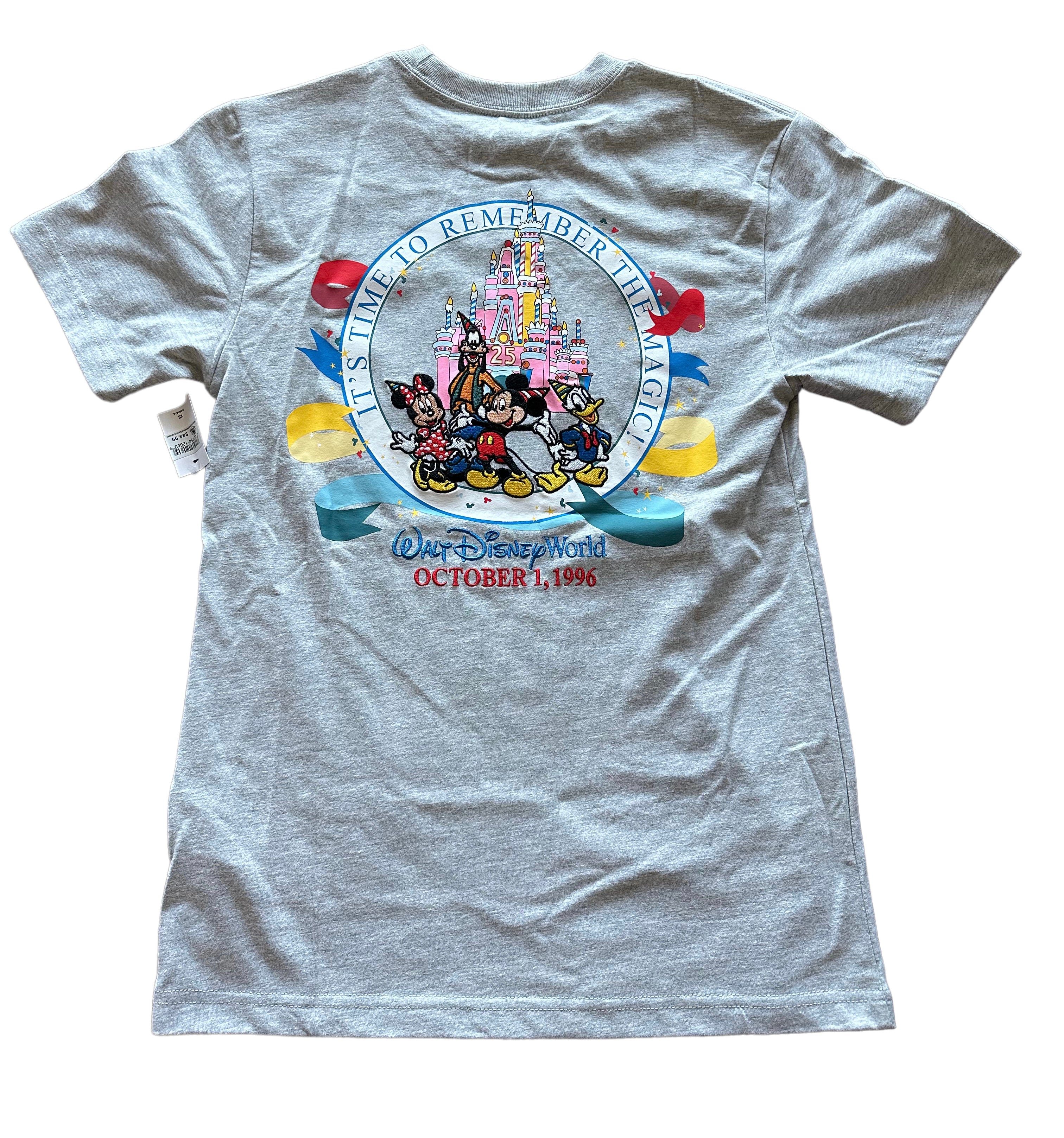 Vintage Walt Disney World 25th orders Anniversary Shirt