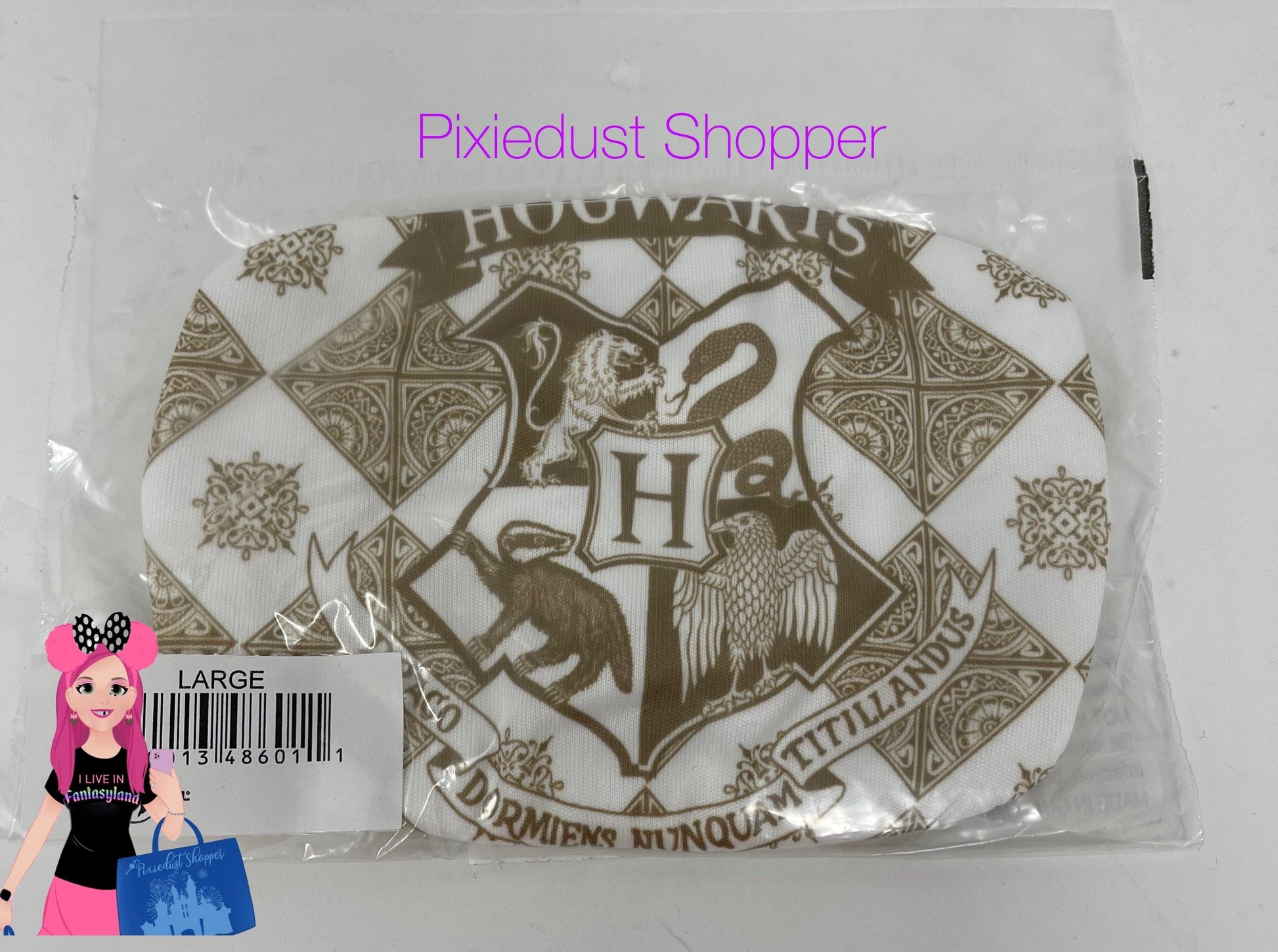 Universal Studios Harry Potter Hogwarts Face Mask - World of Treasures