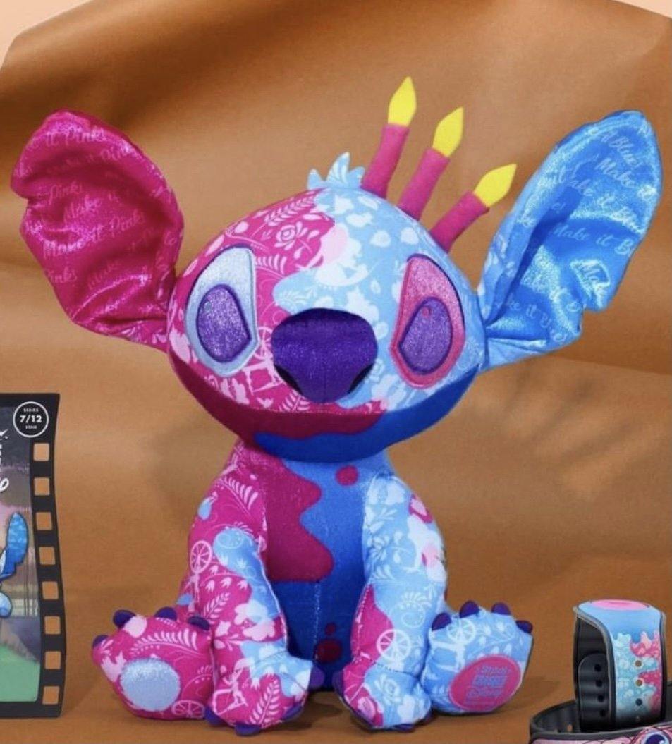 Disney Stitch Crashes Disney Sleeping Beauty Plush - World of Treasures