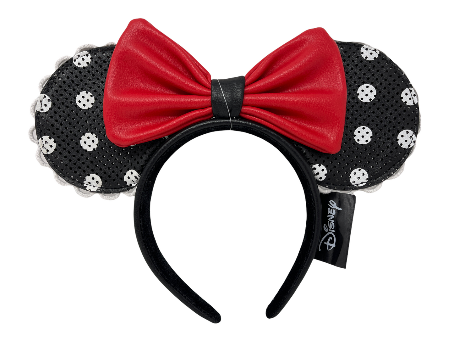 Polka Dot Pin Trader Minnie Ear Headband by Disney x Loungefly