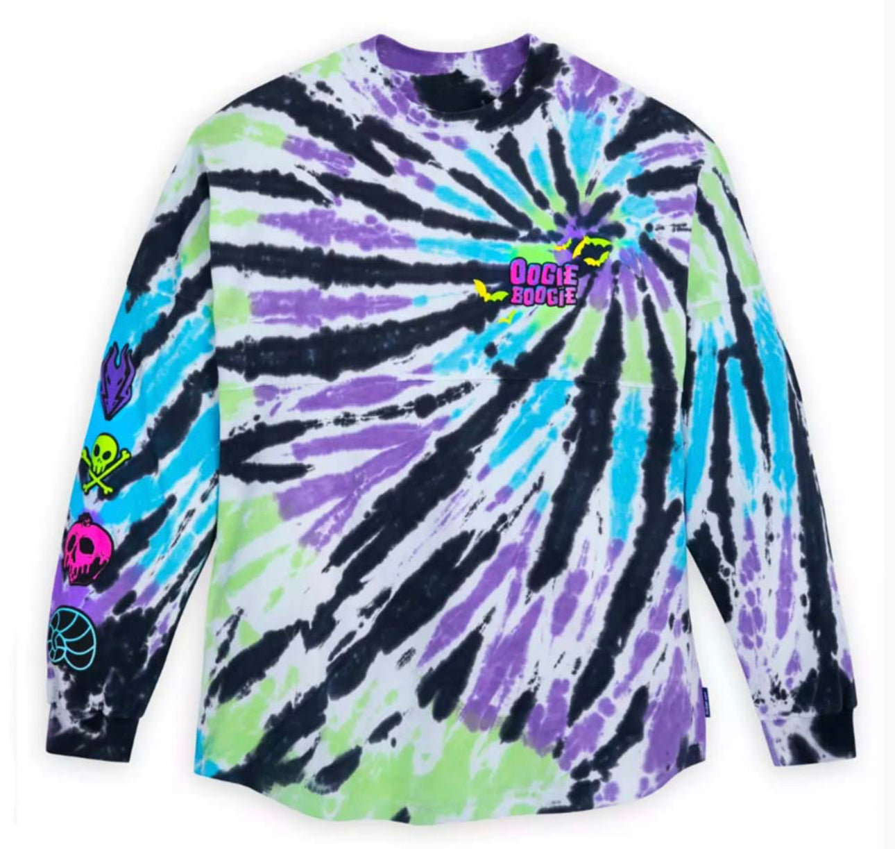 Disney Parks Oogie Boogie Tie Dye Spirit Jersey