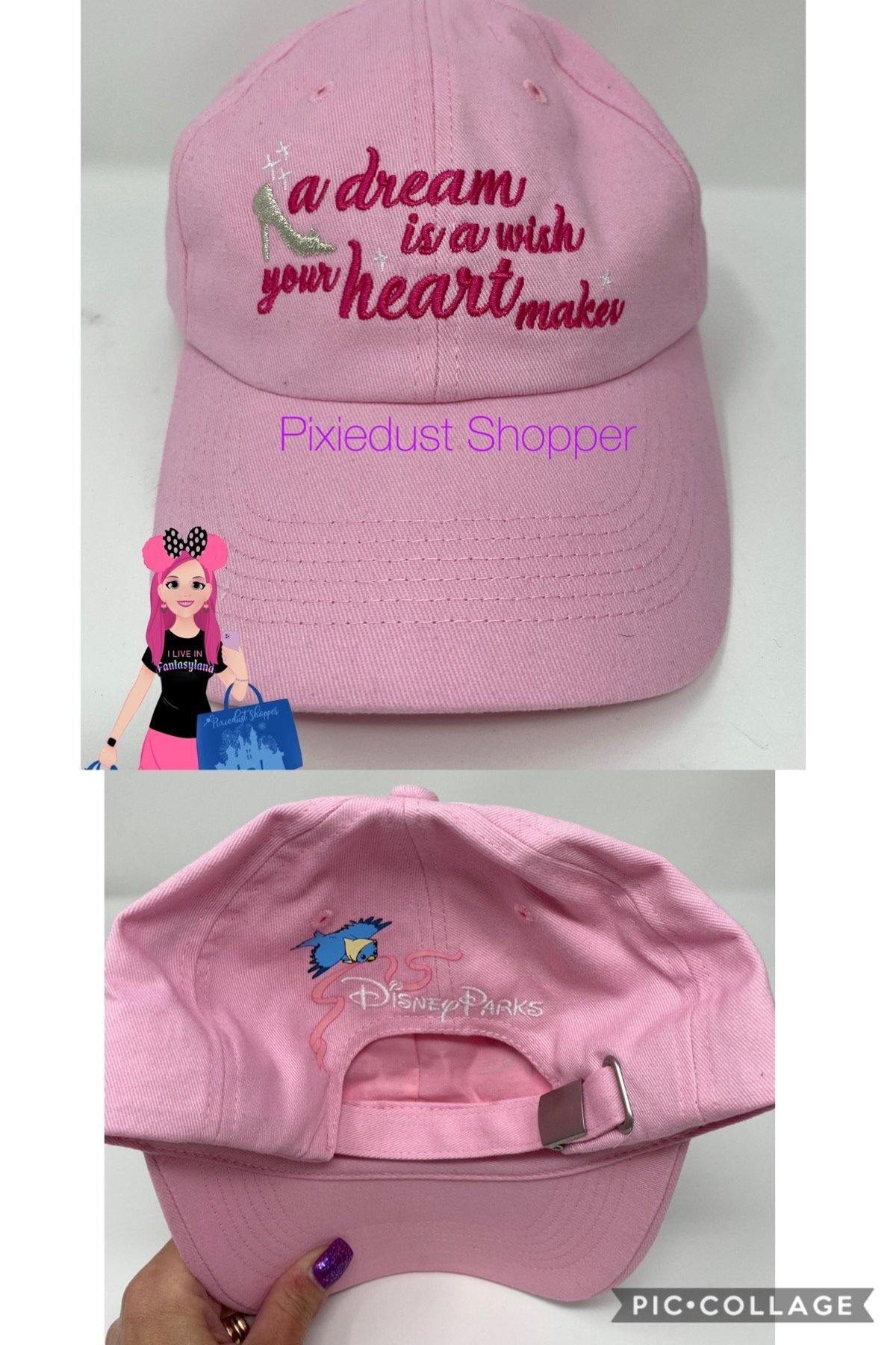 Disney A Dream is a Wish your Heart Makes Princess Adult Baseball Hat - World of Treasures