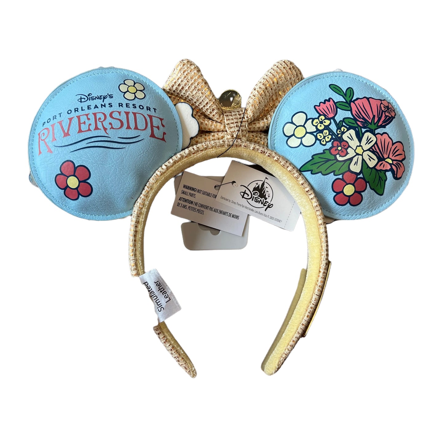 Disney Port Orleans Resort Riverside Minnie Loungefly Ear Headband