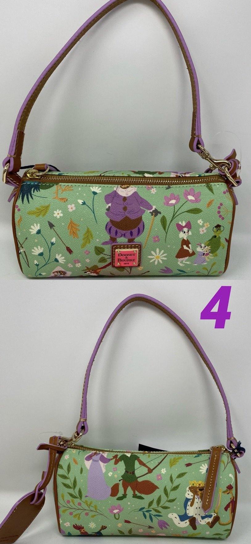 Disney Dooney & Bourke Robin Hood Mini Barrel Purse By Fabiola Garza - World of Treasures