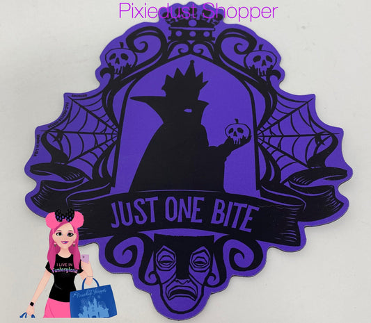 Disney Snow White Evil Queen Just One Bite Magnet - World of Treasures