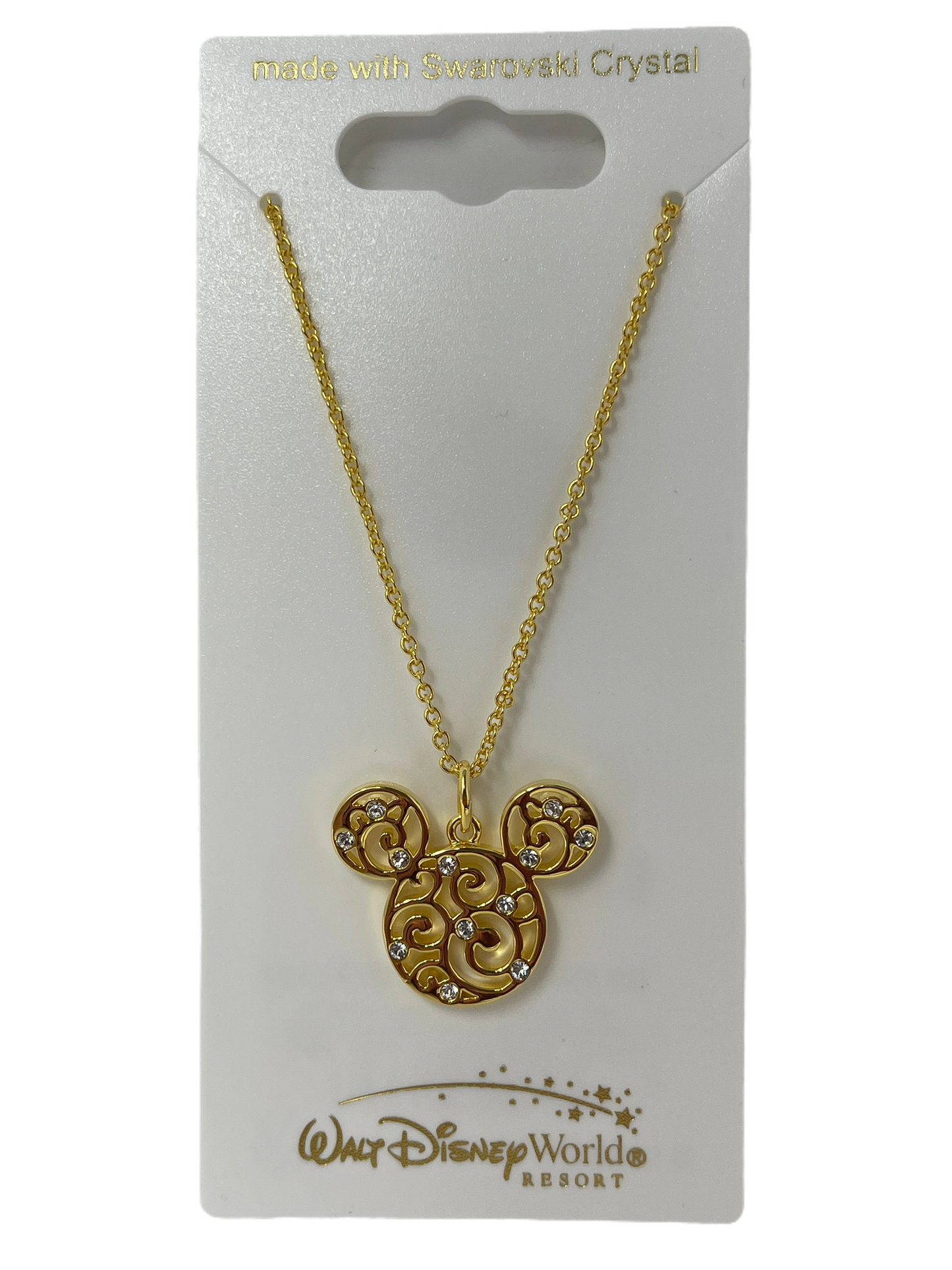 Mickey Filigree Necklace by Arribas Brothers x Disney