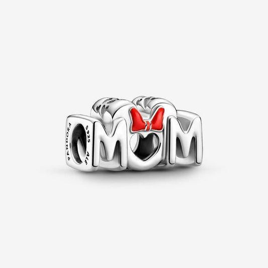 Disney Minnie Mom Bow Pandora Slider Bead Charm - World of Treasures