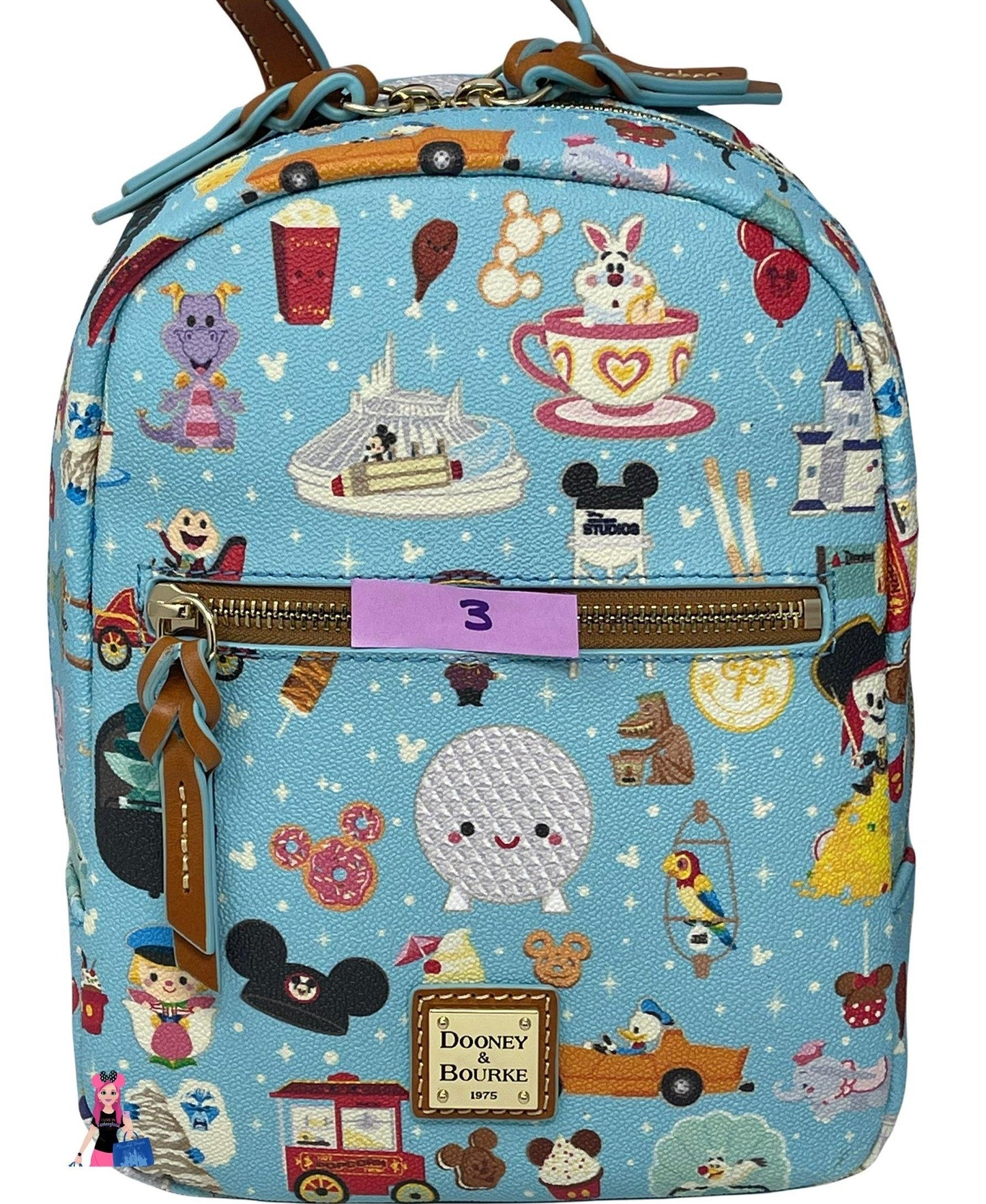 Disney Parks Dooney & Bourke Backpack by Jerrod Maruyama - World of Treasures