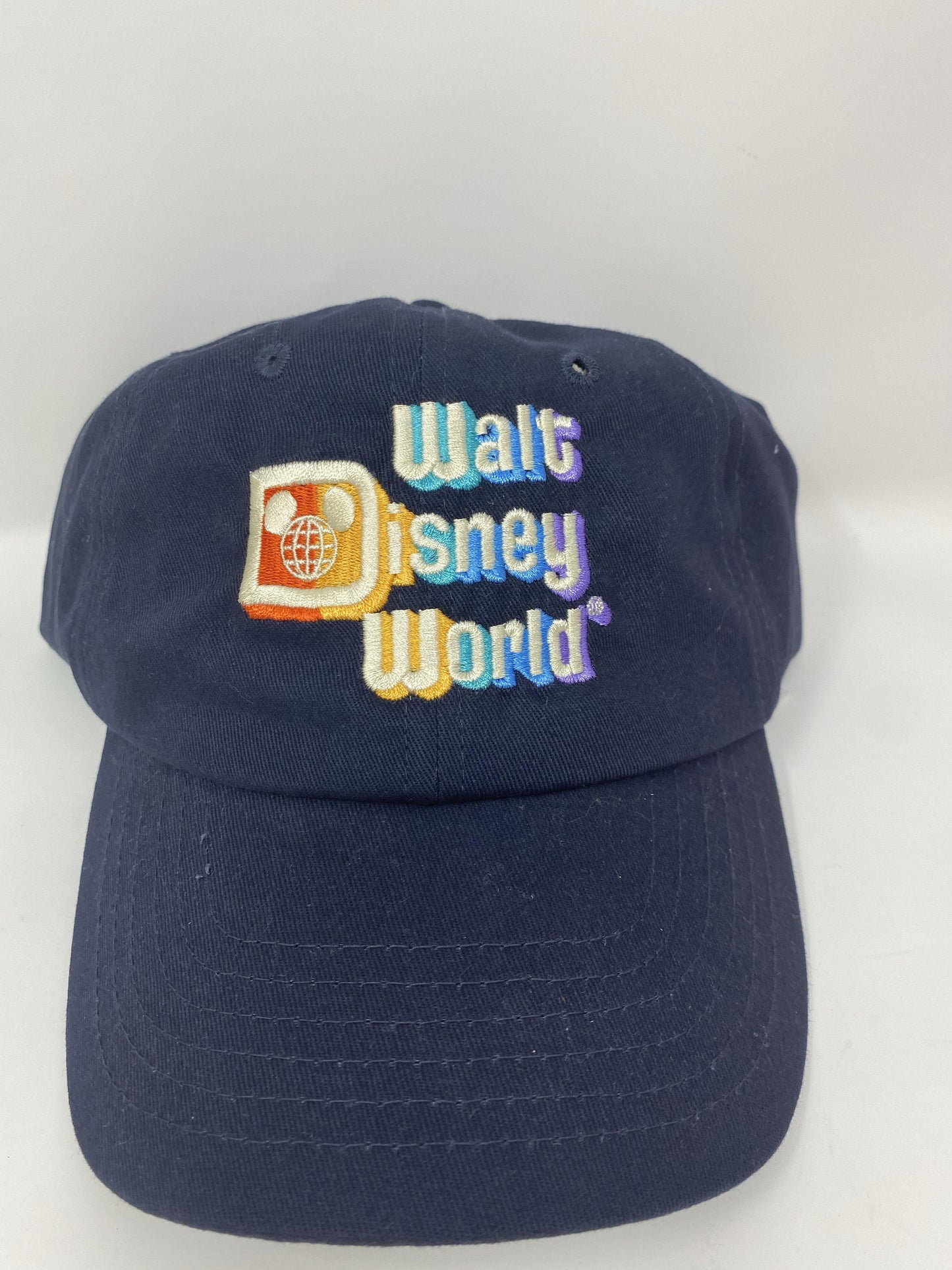 Walt Disney World Retro Navy Adult Baseball Hat - World of Treasures