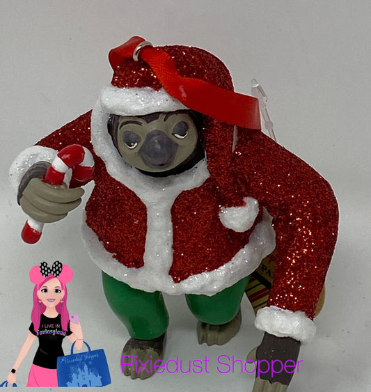 Disney Zootopia Santa Flash Slothmore Ornament - World of Treasures