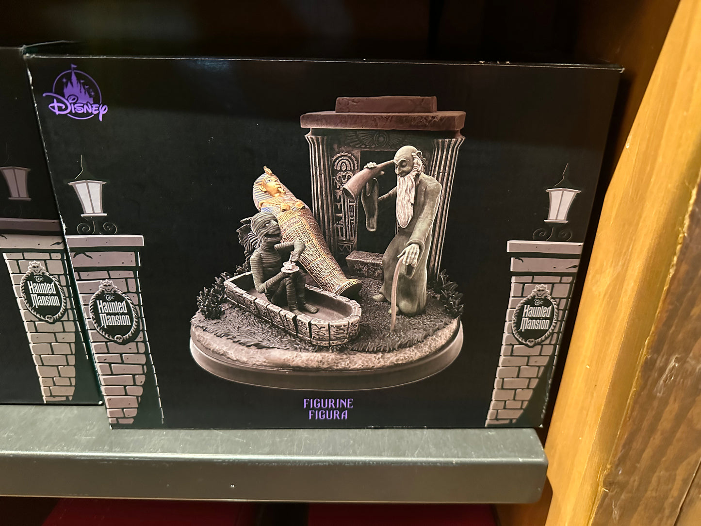 Disney Haunted Mansion Cemetery Mummy Prince Amenmose Figurine