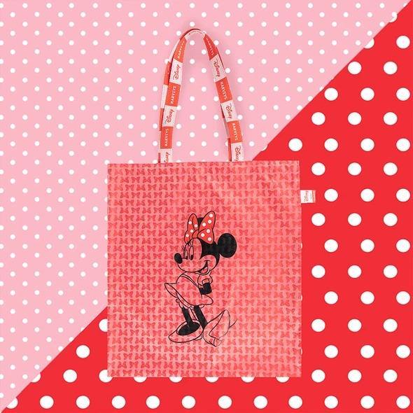 Disney Harveys Minnie Lots of Dots Shopper Tote - World of Treasures