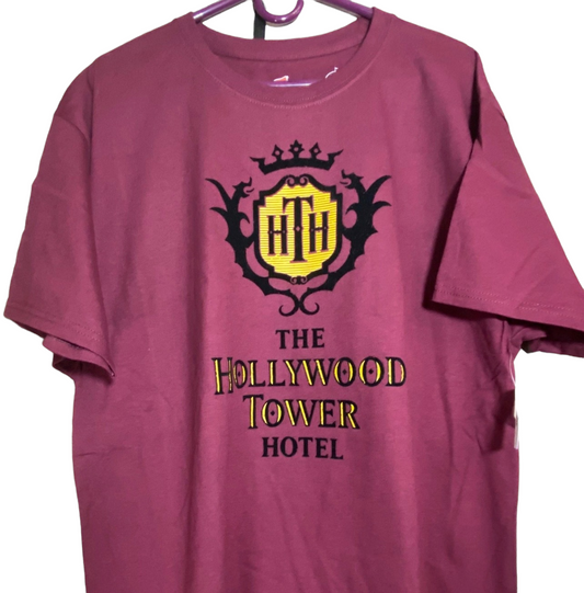 Disney Hollywood Tower of Terror Hotel Mens Unisex Shirt