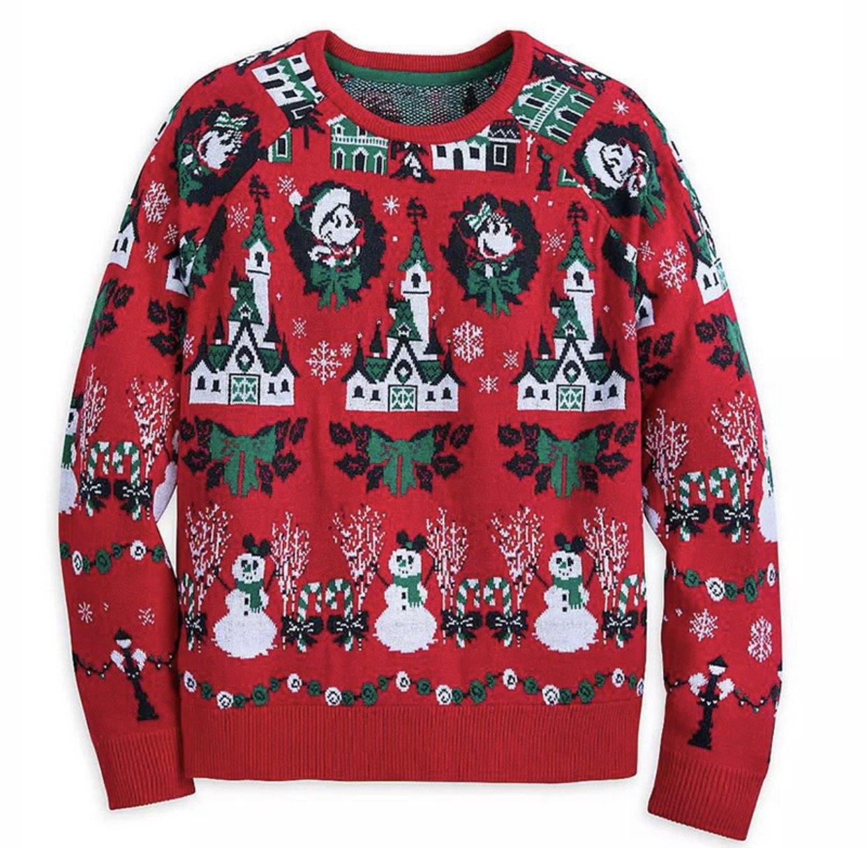 Disney Mickey Mouse Light Up Holiday Womens Sweater - World of Treasures