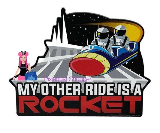 Disney My Other Ride is a Rocket Space Mountain Magnet - World of Treasures