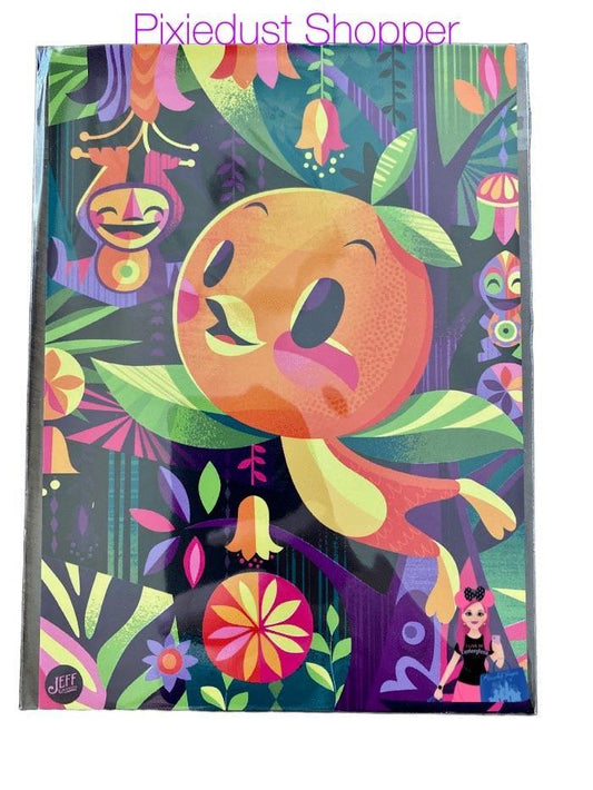 Disney Festival of Arts “In This Land of Enchantment” Orange Bird by Jeff Granito 5X7" POSTCARD - World of Treasures