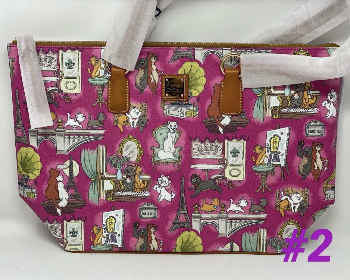 Disney Dooney & Bourke The Aristocrats Tote Bag Purse - World of Treasures