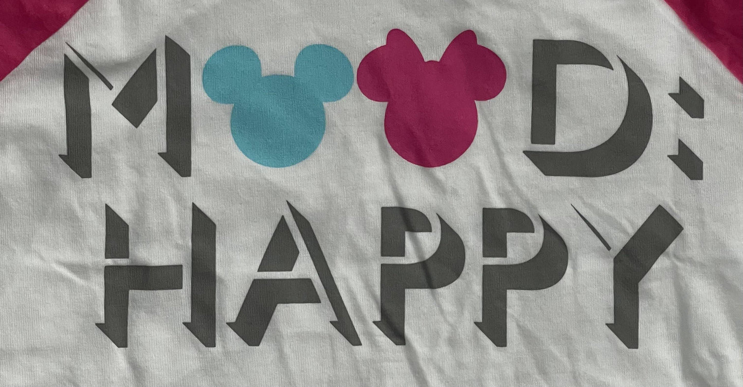 Disney Mickey and Minnie Mood: Happy Shirt for Women - World of Treasures