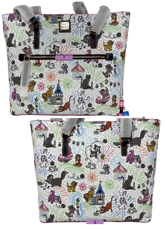 Disney Cats Sketch Dooney & Bourke Shopper Bag