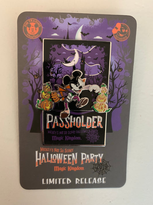 Disney MNSSHP 2019 Halloween Party AP Pin