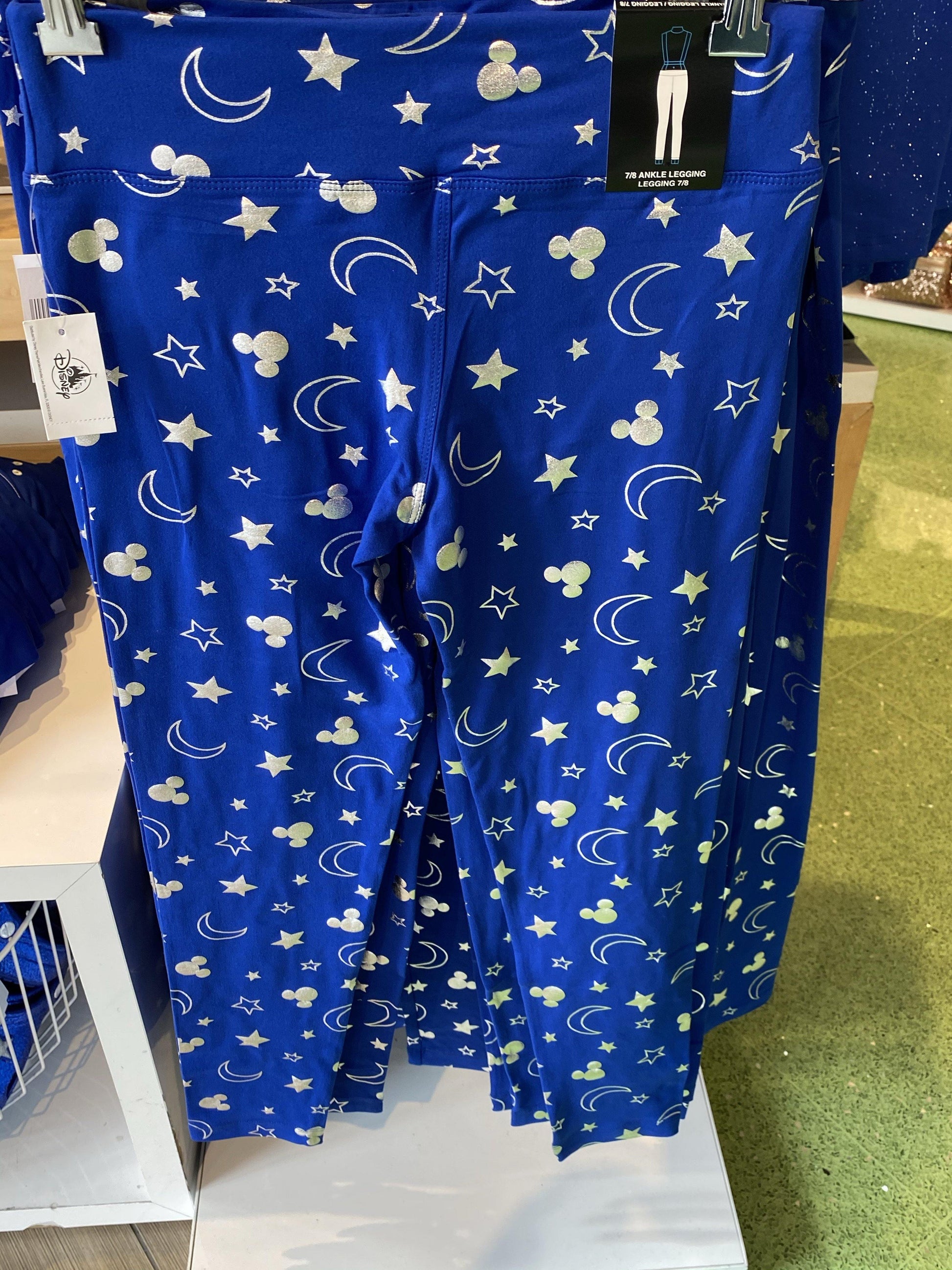 Disney Mickey Mouse Leggings for Women – Wishes Come True Blue - World of Treasures