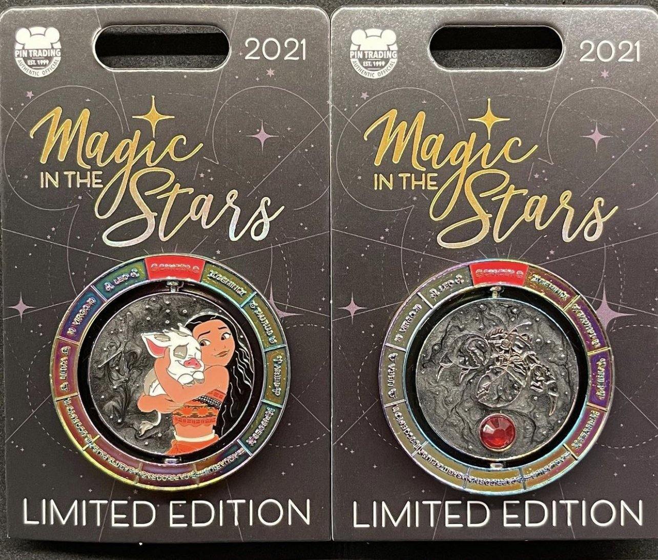 Disney Magic in the Stars Moana and Pua Pin-Limited Edition - World of Treasures