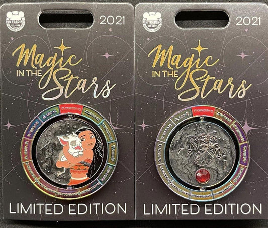 Disney Magic in the Stars Moana and Pua Pin-Limited Edition - World of Treasures