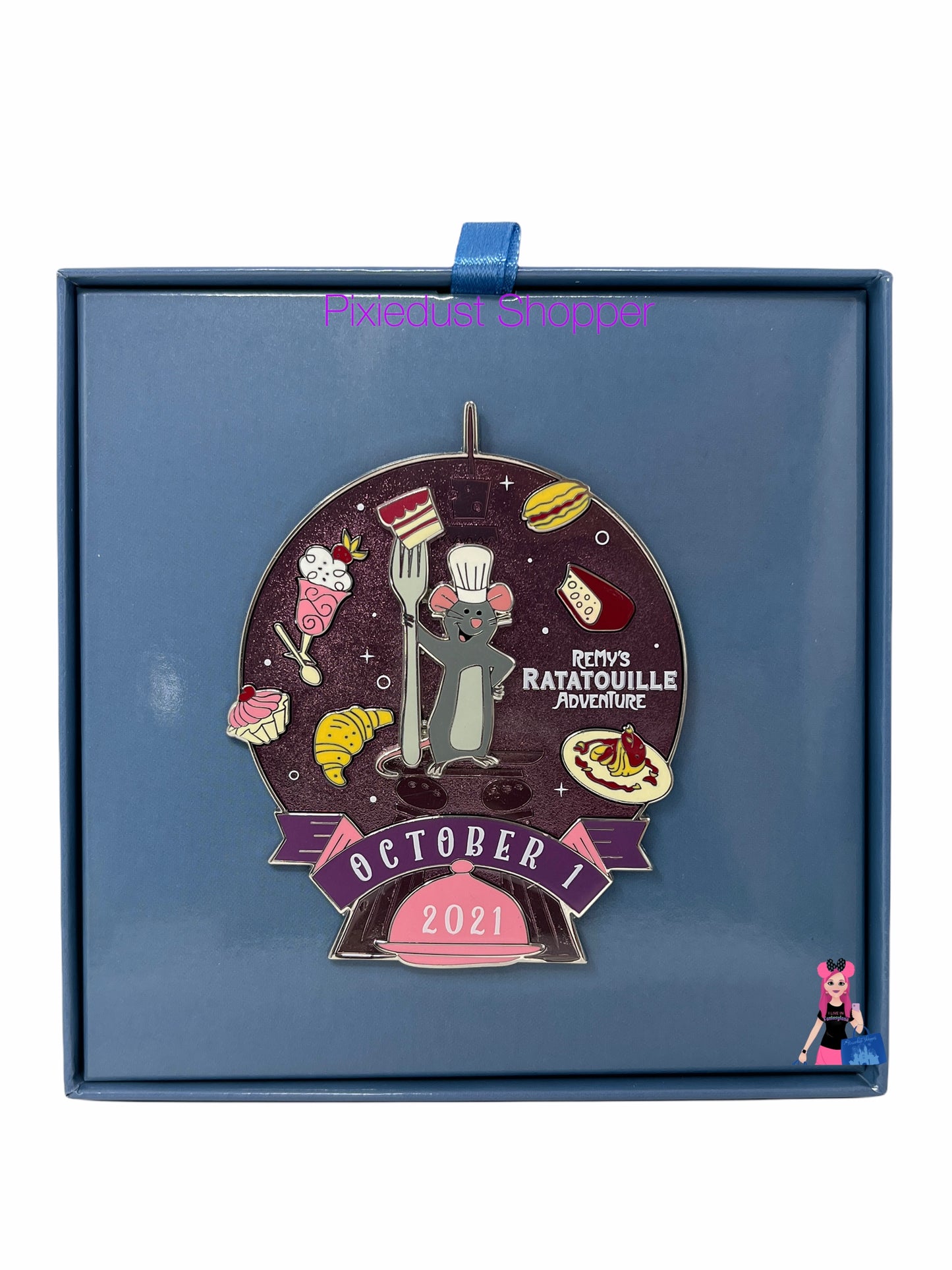 Disney Remy’s Ratatouille Adventure Opening Day Limited Edition Jumbo Pin