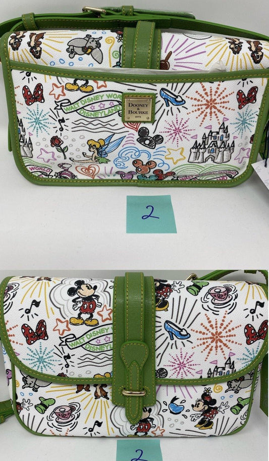 Disney Sketch Crossbody Purse by Dooney & Bourke – 10th Anniversary - World of Treasures