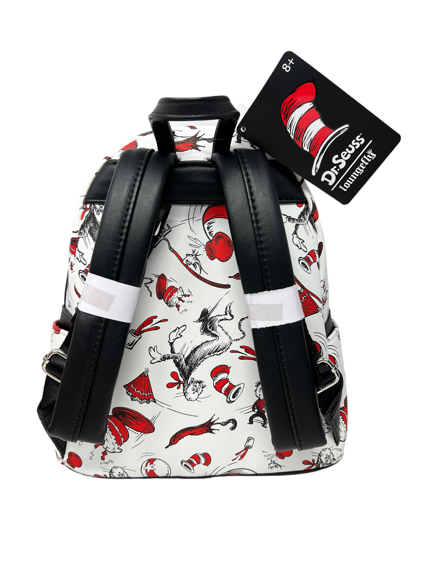 Universal Studios Dr. Seuss Cat In The Hat Loungefly Backpack Purse