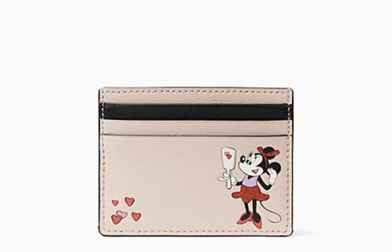 Disney X Kate Spade New York Minnie Slim Credit Card Wallet - World of Treasures