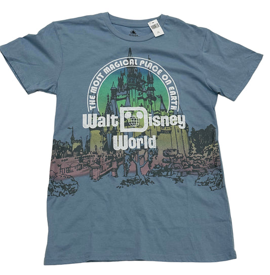 Walt Disney World Most Magical Place Castle Shirt Medium