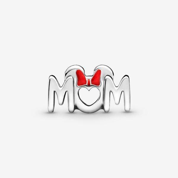 Disney Minnie Mom Bow Pandora Slider Bead Charm - World of Treasures