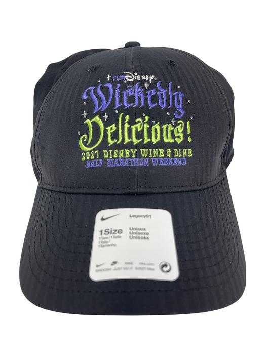 RunDisney Wine and Dine 2021 Wickedly Delicious Nike Baseball Hat