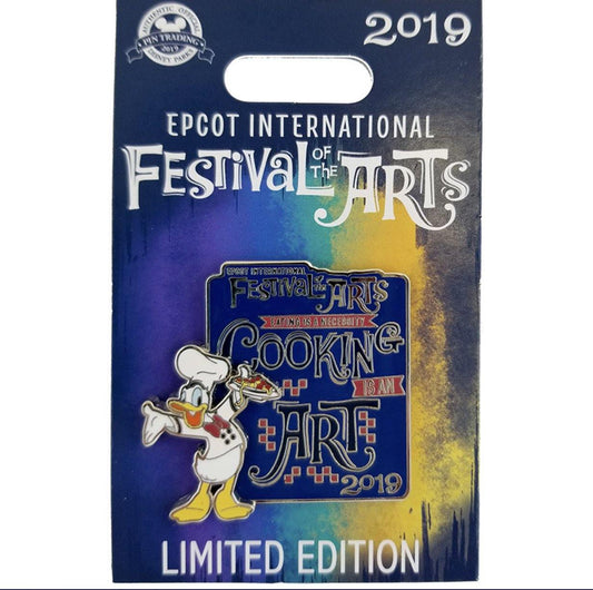 Disney 2019 Festival of Arts Donald Limited Edition Pin - World of Treasures