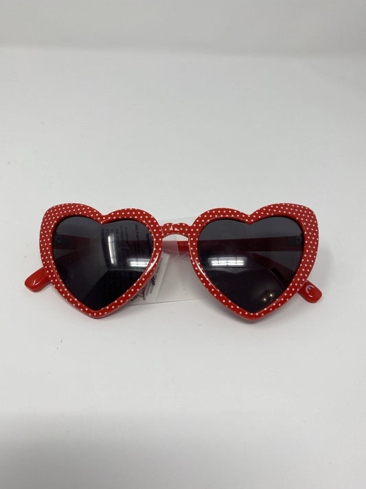 Disney Heart Shaped Minnie Polka Dot Sunglasses - World of Treasures