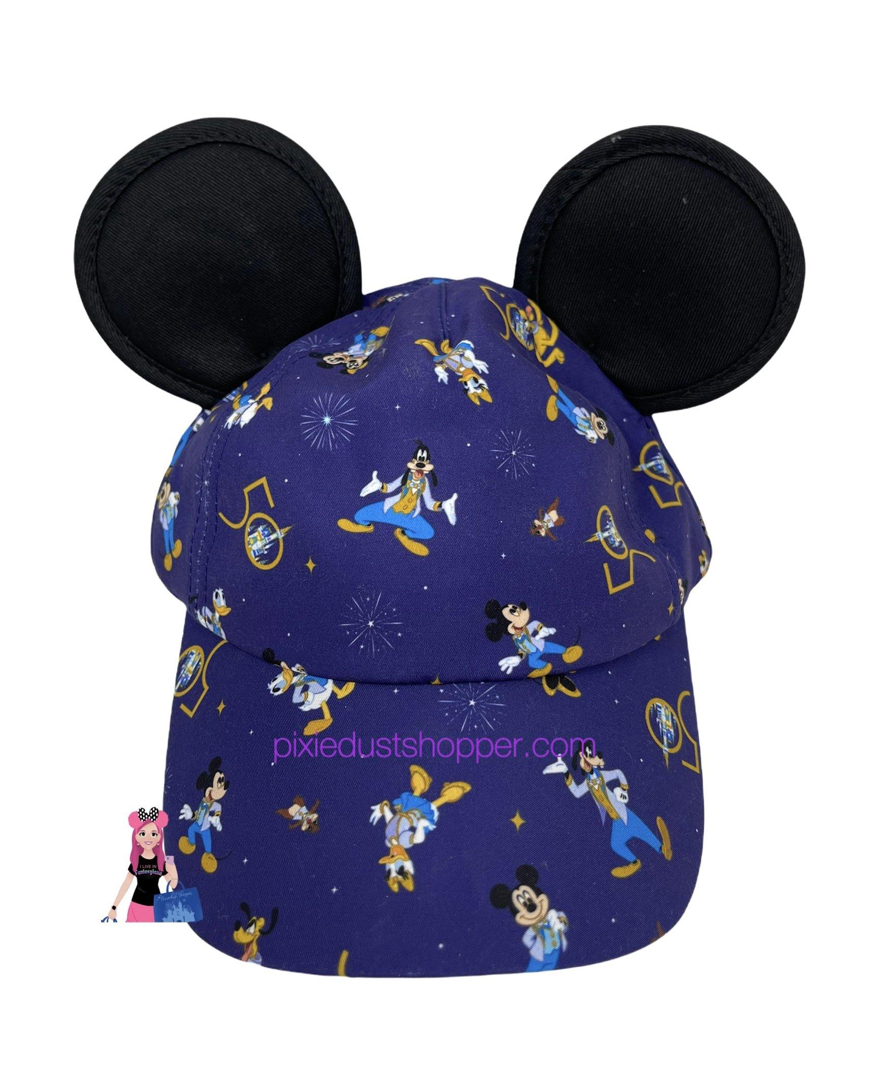 Walt Disney World 50th Anniversary Mickey Toddler Baseball Hat - World of Treasures