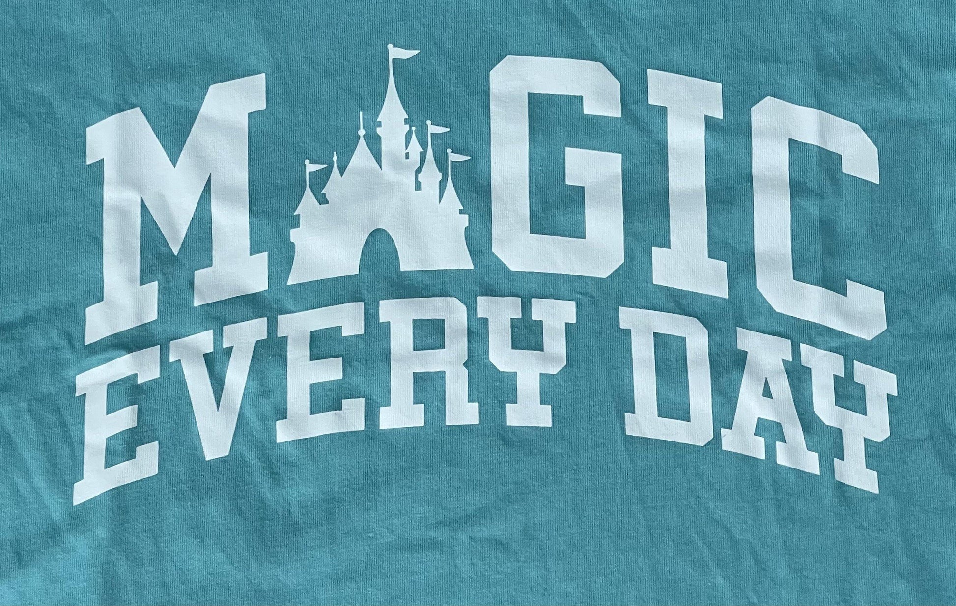 Disney Magic Every Day Castle Shirt - World of Treasures